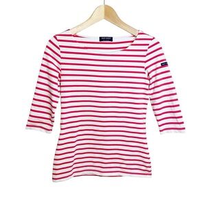 Saint James Striped Boatneck Top Size 6